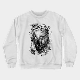 Face in the Forest Crewneck Sweatshirt